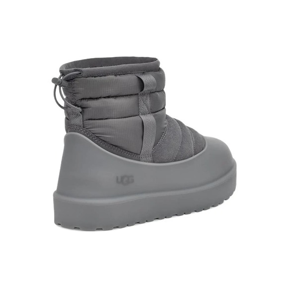 UGG Classic Mini Pull-On Winter Weather Puffer Boots Men's Size 5 Gray NEW - Picture 5 of 5